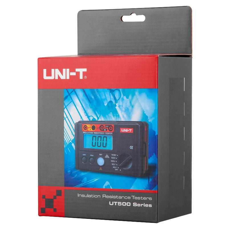 Multimetru pentru rezistență de izolație UT502A, 2500 V - Uni-T MIE0294