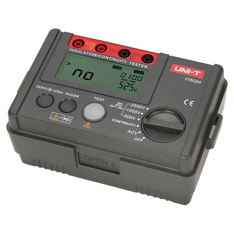 Multimetru pentru rezistență de izolație UT502A, 2500 V - Uni-T MIE0294