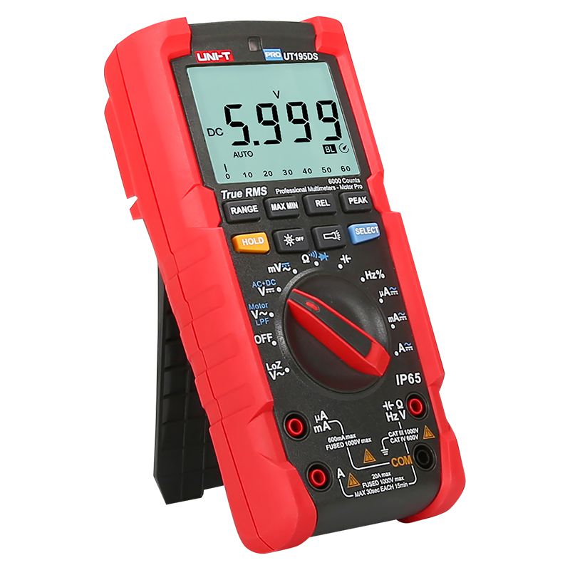 Multimetru universal UT195DS True RMS, ecran dublu, 6000 afișări - Uni-T MIE0297