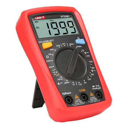 Multimetru digital UT33B+ pentru începători, test baterie, 10 A, afișaj 1999 - Uni-T MIE0326