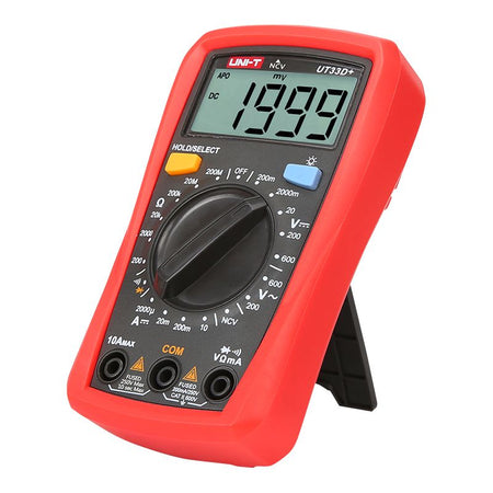 Multimetru digital UT33D+ NCV, 600 V AC, 10 A DC, afișaj 1999 - Uni-T MIE0328