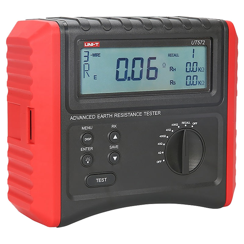Tester rezistență împământare UT572, măsurare 4 Ohm-40 kOhm Uni-T MIE0351