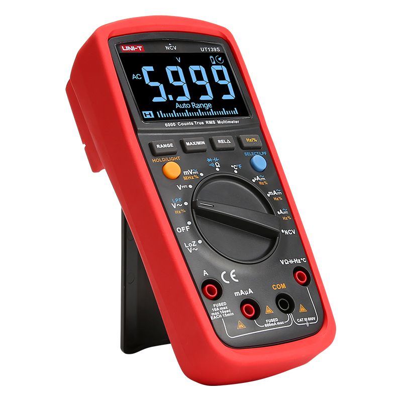 Multimetru digital UT139S True RMS, 600 V AC/DC, 10 A, 6000 citiri - Uni-T MIE0361