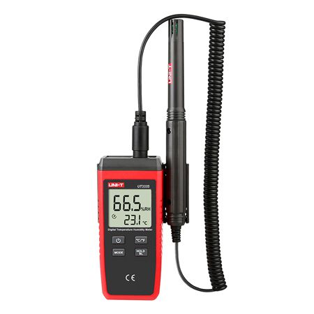 Multimetru digital temperatură și umiditate UT333S cu senzor split și ecran LCD 32 mm × 35 mm Uni-T MIE0365