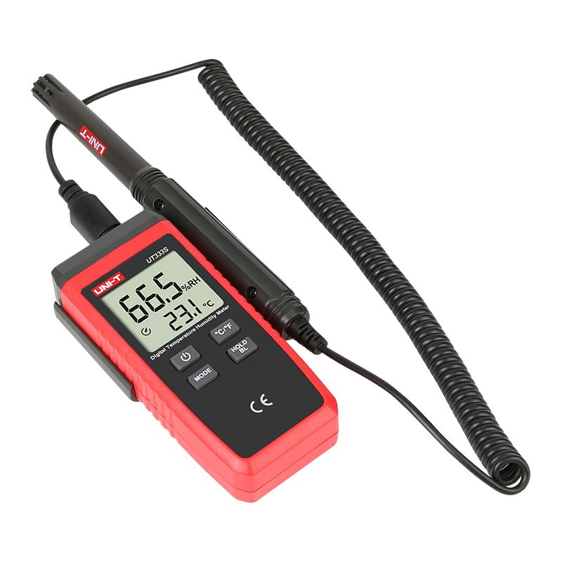 Multimetru digital temperatură și umiditate UT333S cu senzor split și ecran LCD 32 mm × 35 mm Uni-T MIE0365