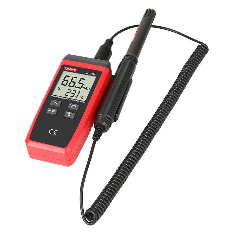 Multimetru digital temperatură și umiditate UT333S cu senzor split și ecran LCD 32 mm × 35 mm Uni-T MIE0365