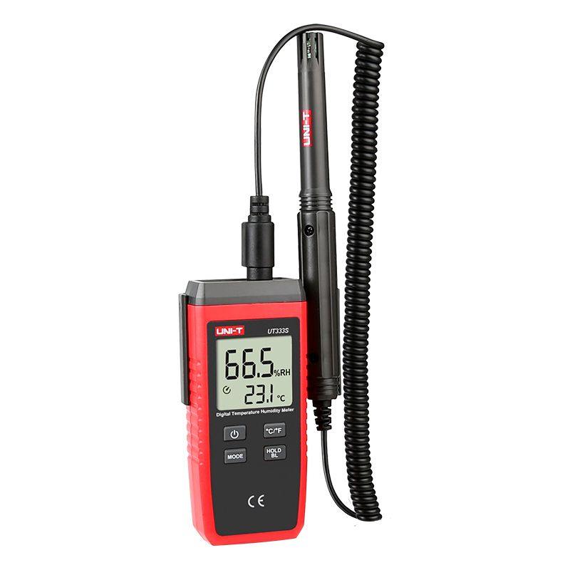 Multimetru digital temperatură și umiditate UT333S cu senzor split și ecran LCD 32 mm × 35 mm Uni-T MIE0365