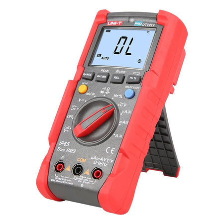 Multimetru digital UT191T cu True RMS, CAT III 600 V și IP65, măsurare temperatură - Uni-T MIE0369