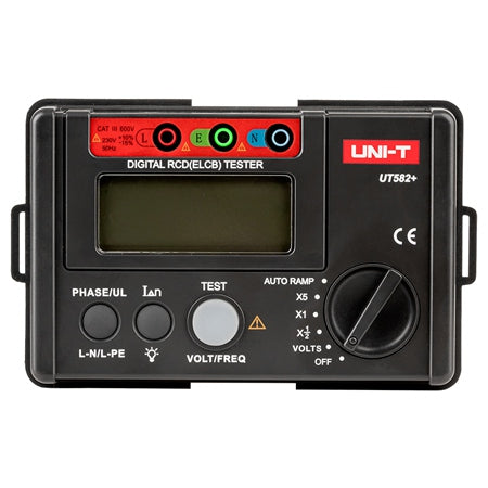 Tester RCD UT582+ 30-600 V pentru testare întrerupătoare reziduale Uni-T MIE0376