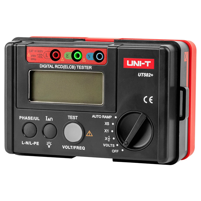 Tester RCD UT582+ 30-600 V pentru testare întrerupătoare reziduale Uni-T MIE0376