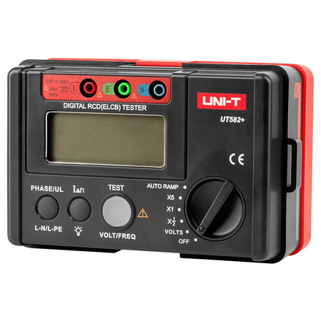 Tester RCD UT582+ 30-600 V pentru testare întrerupătoare reziduale Uni-T MIE0376