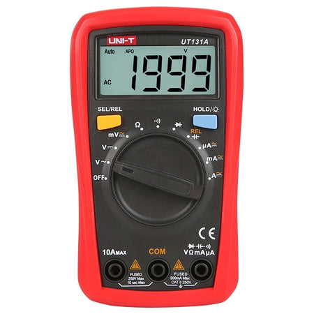 Multimetru digital UT131A cu citire 2000 și ecran LCD iluminat 134 × 77 × 47 mm Uni-T MIE0379