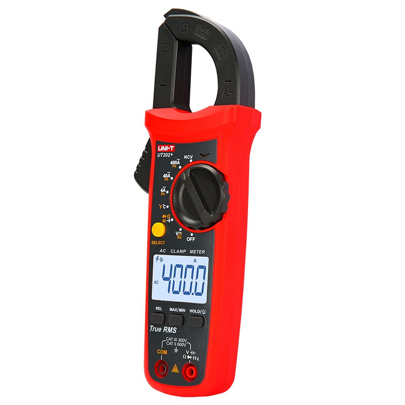 Clampmetru digital UT202+ True RMS 400 A cu NCV Uni-T MIE0401
