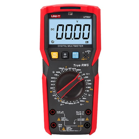 Multimetru digital universal UT89X cu True RMS până la 1000 V și 20 A Uni-T MIE0409