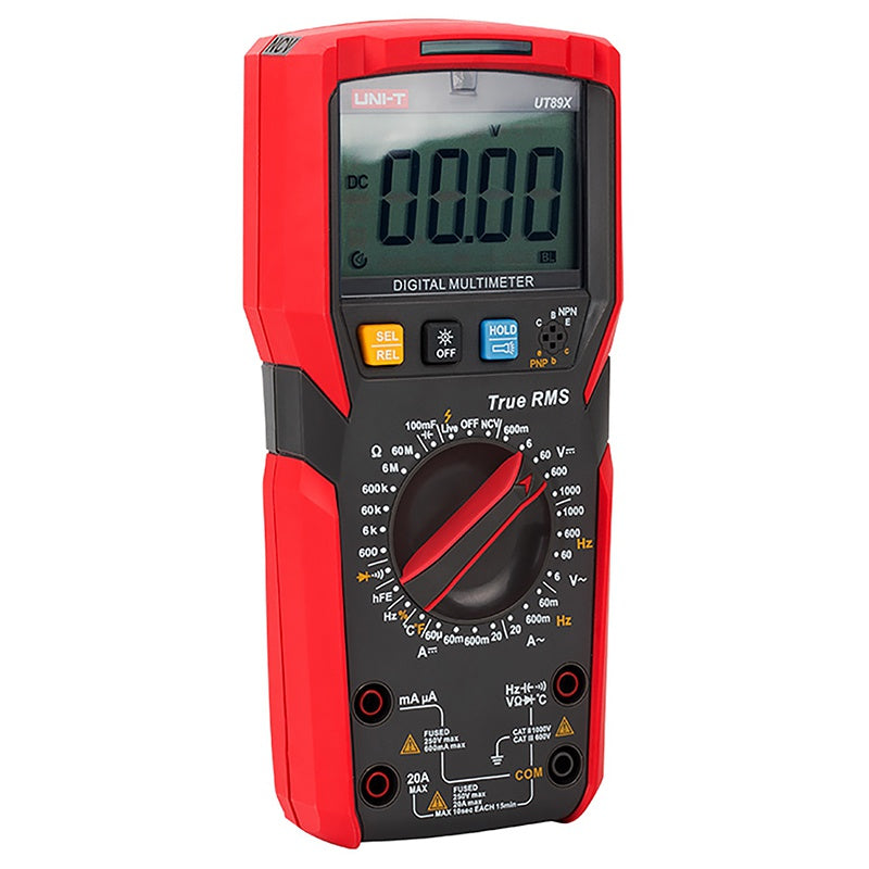 Multimetru digital universal UT89X cu True RMS până la 1000 V și 20 A Uni-T MIE0409