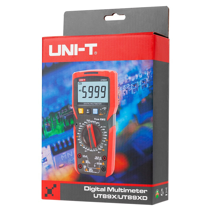 Multimetru digital universal UT89X cu True RMS până la 1000 V și 20 A Uni-T MIE0409