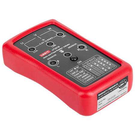 Multimetru secvență fază UT261B pentru 90 ~ 600 V și 15 ~ 400 Hz Uni-T MIE0414