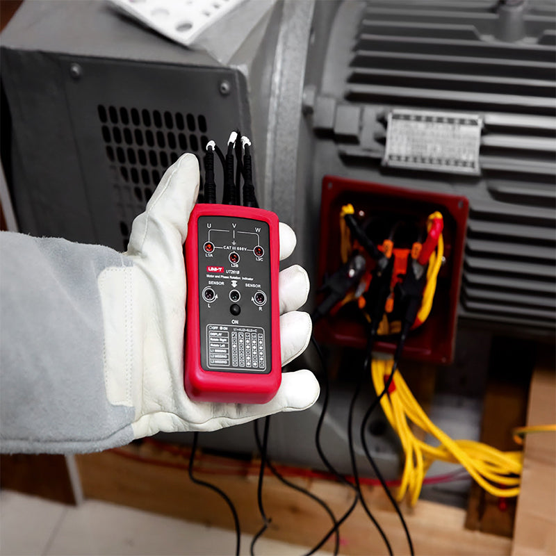Multimetru secvență fază UT261B pentru 90 ~ 600 V și 15 ~ 400 Hz Uni-T MIE0414