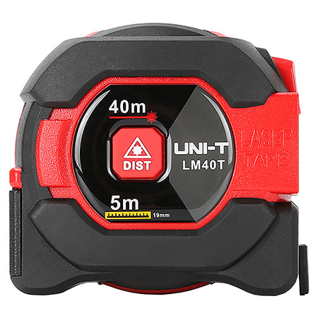 Telemetru LM40T cu domeniu 40 m și precizie ± 2 mm, afișaj 1,2 inch Uni-T MIE0416