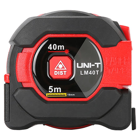 Telemetru LM40T cu domeniu 40 m și precizie ± 2 mm, afișaj 1,2 inch Uni-T MIE0416