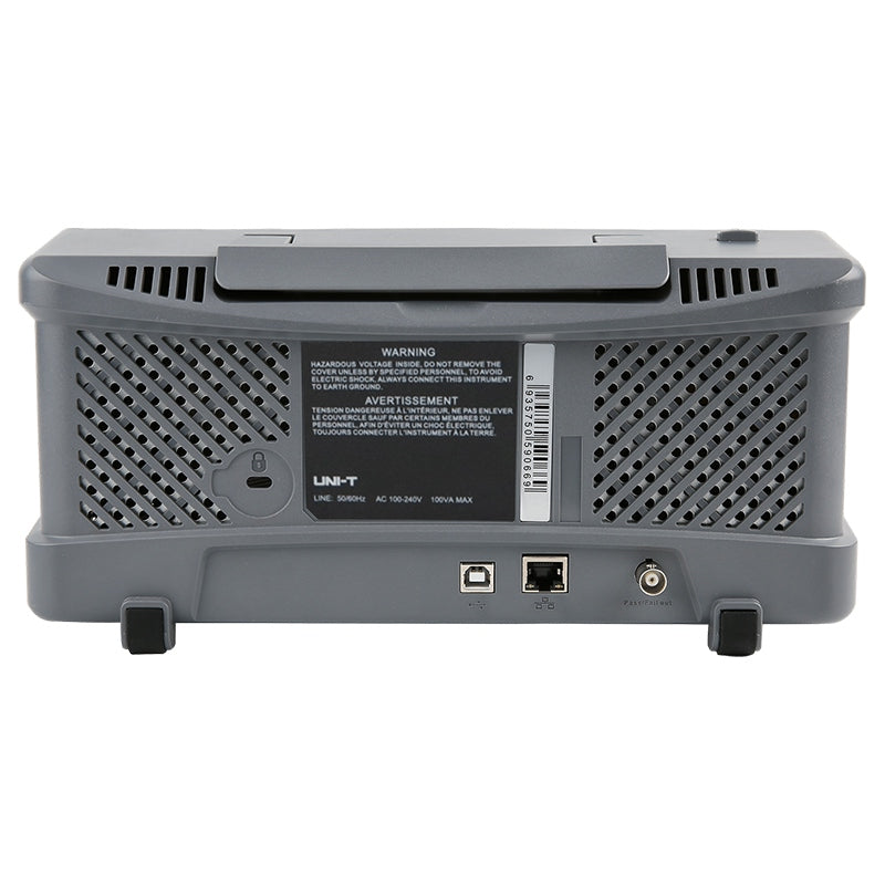 Osciloscop digital 2 canale 100 MHz UTD2102CEX+ cu 1 GS/s și memorie 64 kpts, afișaj 7" Uni-T MIE0442