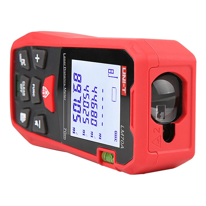 Telemetru digital LM70A cu rază 70 m și precizie ± (2 mm + 5 x 10 ^ (- 5) D) Uni-T MIE0447
