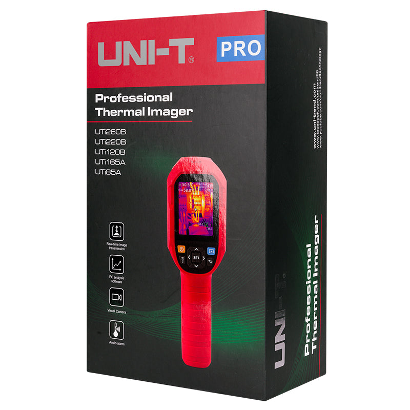 Camera termoviziune UTI260B, 256×192 px, -20°C…550°C, ecran 2,8" LCD - Uni-T MIE0456