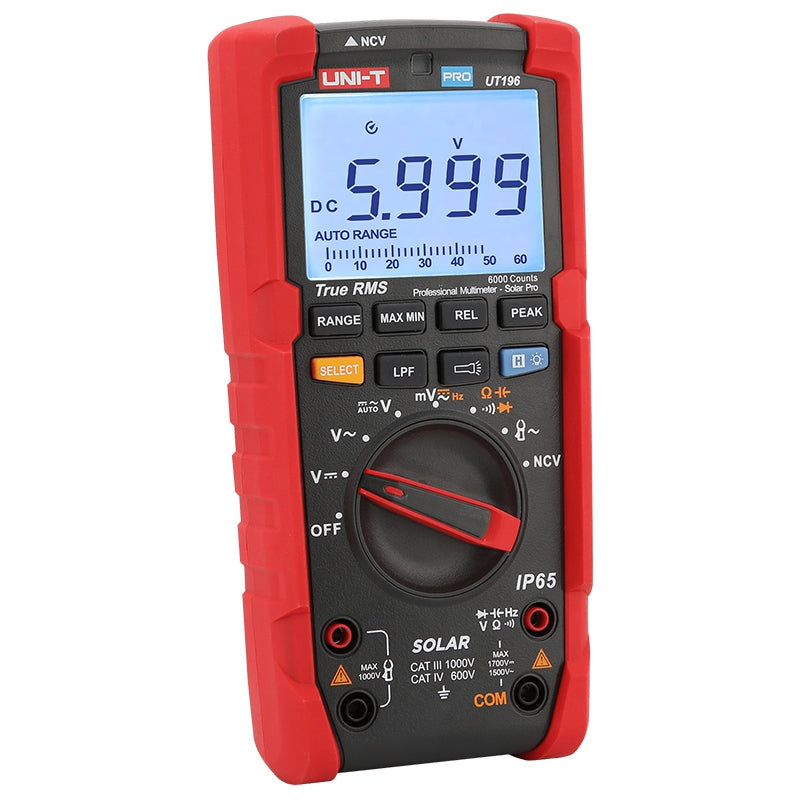 Multimetru digital UT196 True RMS, măsurare până la 1700 V DC, 6000 citiri - Uni-T MIE0468
