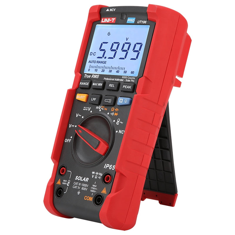 Multimetru digital UT196 True RMS, măsurare până la 1700 V DC, 6000 citiri - Uni-T MIE0468