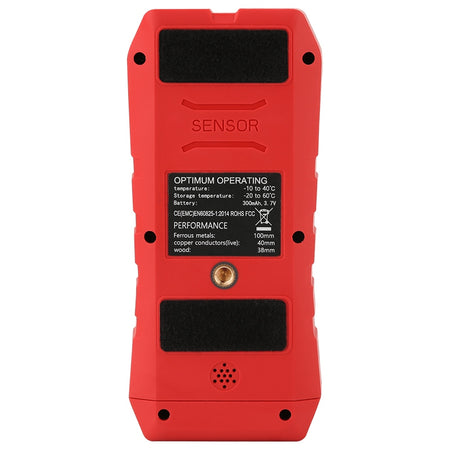 Detector de pereți UT387E cu detectare metale până la 100 mm și cabluri AC 110~220 V Uni-T MIE0476