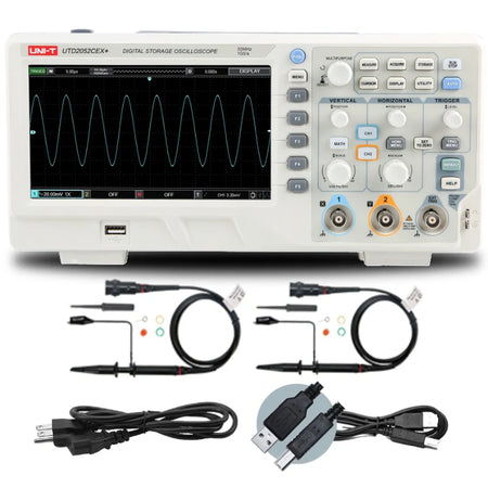 Osciloscop UTD2052CEX+ 50 MHz, 2 canale, 1 GS/s - Uni-T MIE0479
