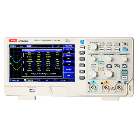 Osciloscop digital de stocare UTD2152CL, 150 MHz, 2 canale Uni-T MIE0480