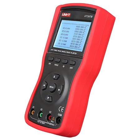 Multimetru digital trifazat UT267B cu măsurare 0 V-600 V AC și putere până la 12 kW Uni-T MIE0492