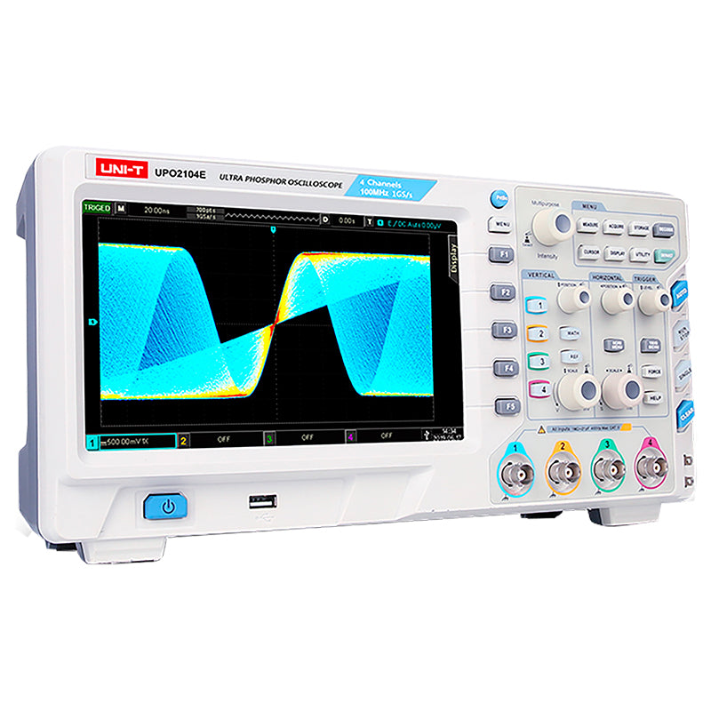 Osciloscop digital 2 canale 100 MHz 1 GS/s UPO2102 Uni-T MIE0499