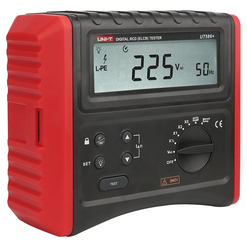 Tester RCD UT586+ multimetru digital 10 mA-1000 mA Uni-T MIE0508