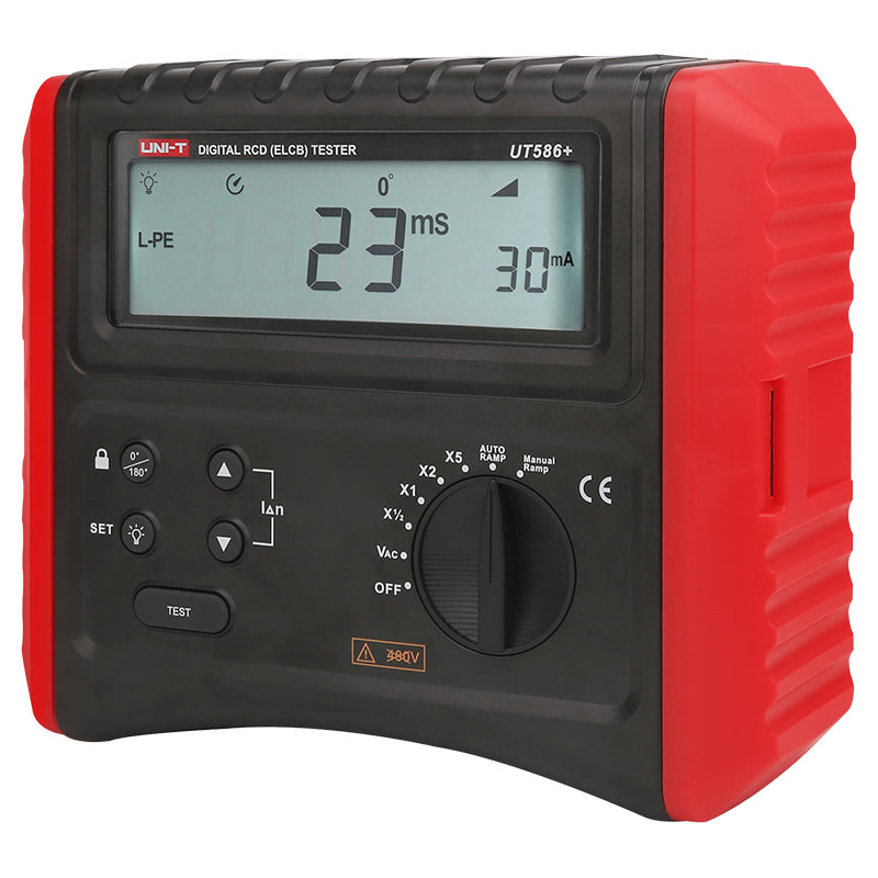 Tester RCD UT586+ multimetru digital 10 mA-1000 mA Uni-T MIE0508