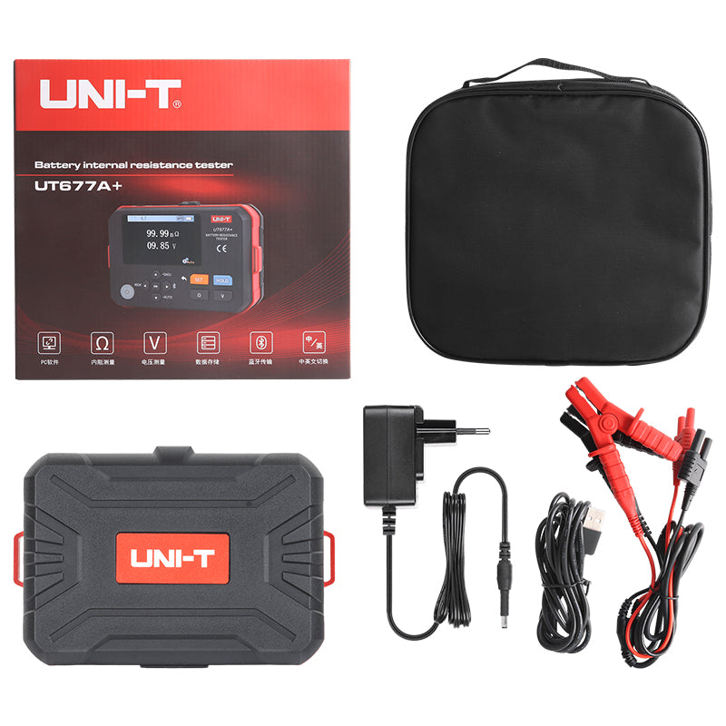 Multimetru digital pentru rezistența bateriei UT677A+ Uni-T MIE0509