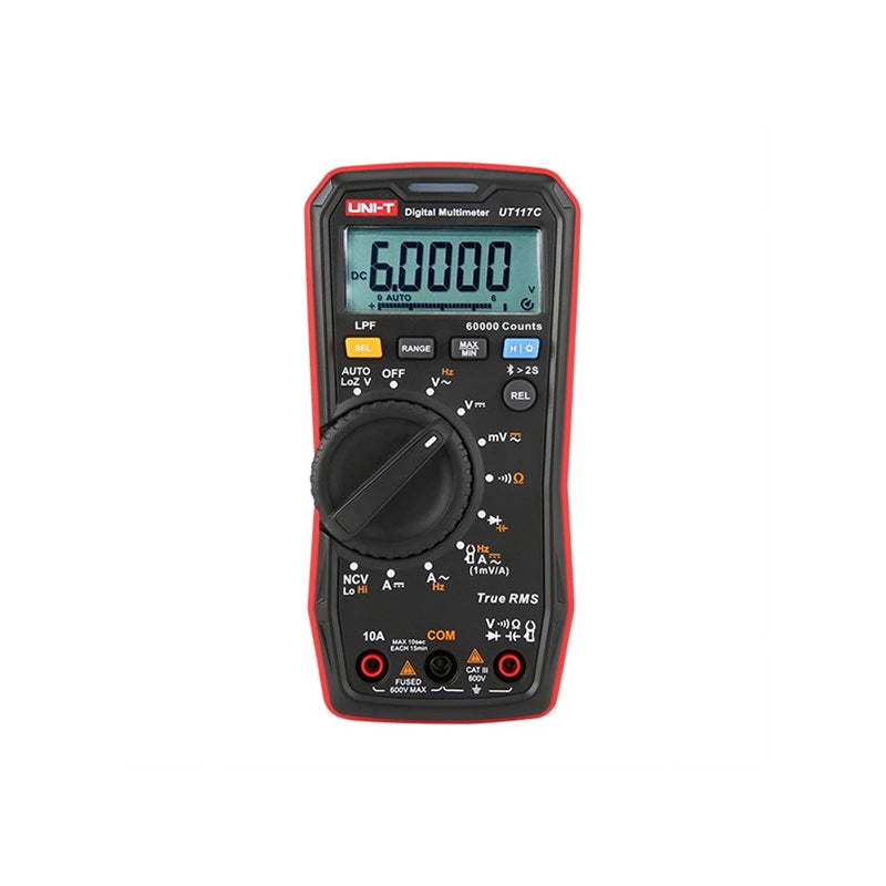 Multimetru digital UT117C cu True RMS, 600 V și 10 A Uni-T MIEUT117C