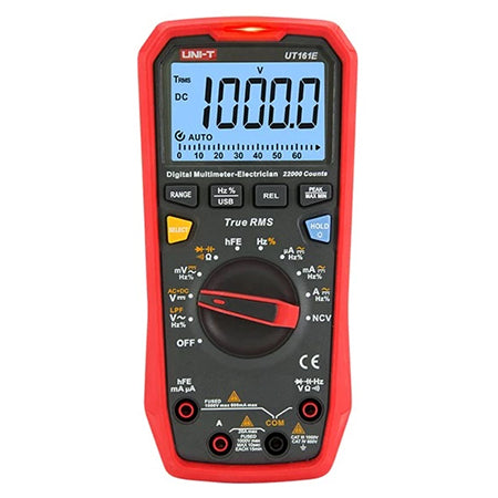 Multimetru digital True RMS UT161E, 1000 V, afișaj ± 22000, USB - Uni-T MIEUT161E
