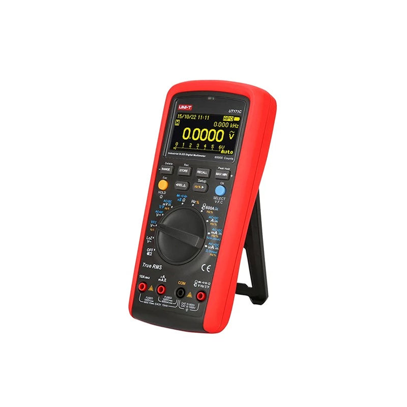 Multimetru digital UT171C OLED TRMS, 60000 afișaj, 10 A, CAT III 1000V Uni-T MIEUT171C