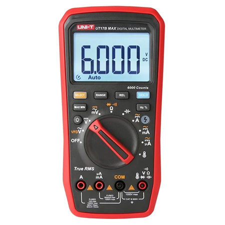 Multimetru digital UT17B MAX True RMS, display 6000, CAT III 600 V - Uni-T MIEUT17B