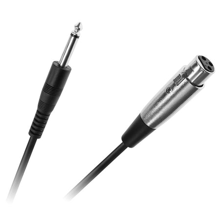 Microfon dinamic DM 604 cu cablu de 4 m și conexiune XLR - Jack de 6,3 mm Azusa MIK0003