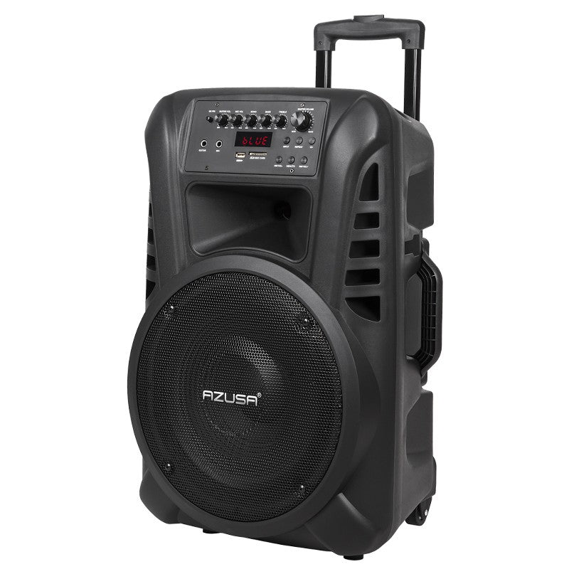 Sistem audio portabil de 12 inch și 20 W cu Bluetooth și microfon wireless Azusa MIK0135EU