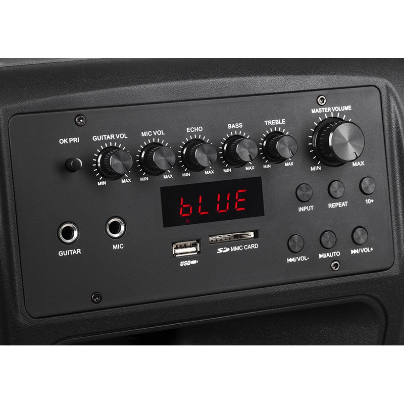 Sistem audio portabil de 12 inch și 20 W cu Bluetooth și microfon wireless Azusa MIK0135EU