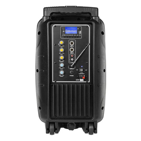 Boxă portabilă activă de 20 W cu Bluetooth, USB și microfoane fără fir MIK1010