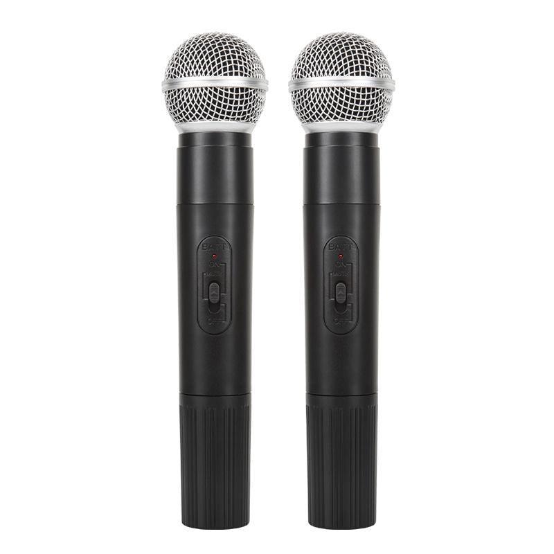 Boxă portabilă activă de 20 W cu Bluetooth, USB și microfoane fără fir MIK1010