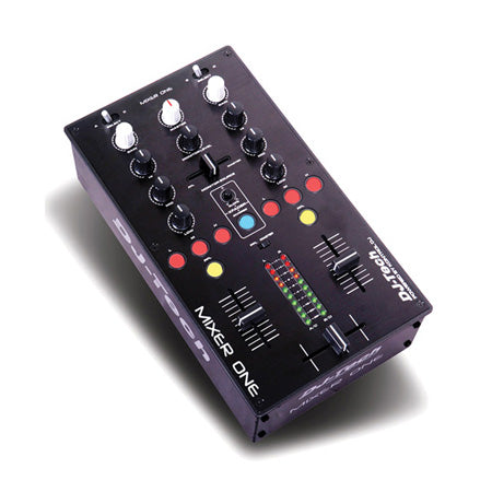 Mixer DJ USB MIDI profesional, 4 canale, VU-metru LED MIXERONE
