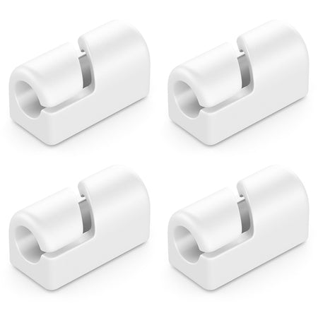 Set 4 cleme autoadezive pentru organizarea cablurilor din silicon MK5554
