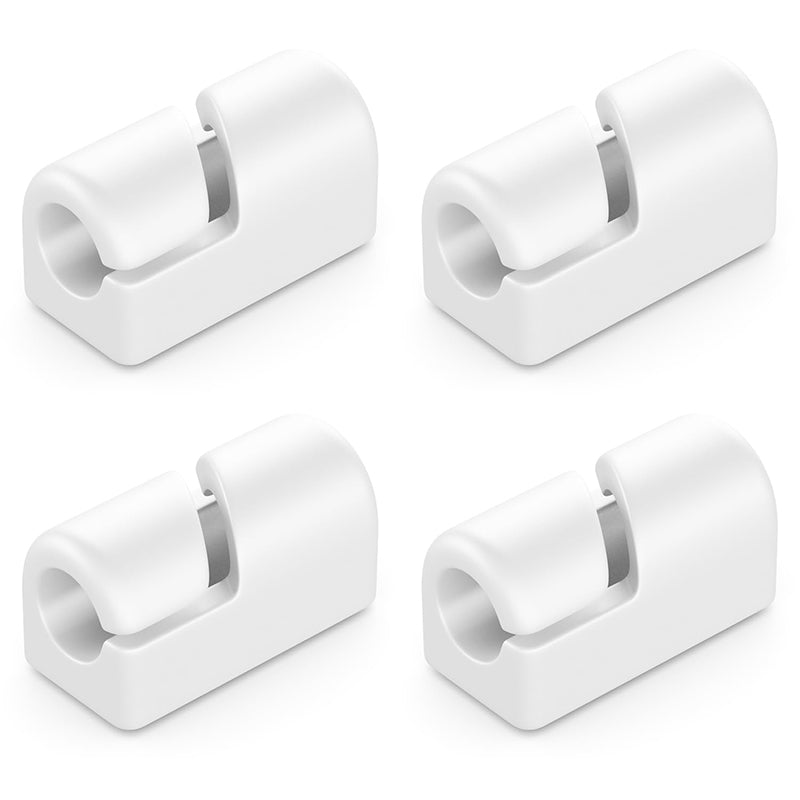 Set 4 cleme autoadezive pentru organizarea cablurilor din silicon MK5554