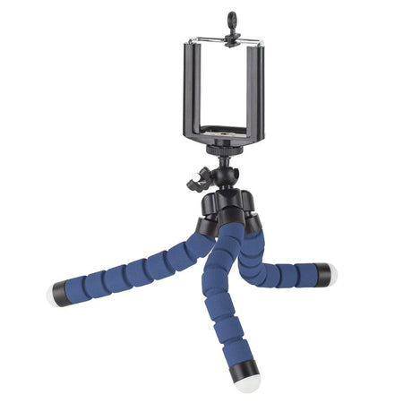 Trepied flexibil roșu pentru telefon și cameră sport cu cap 3D M-Life ML0624-R